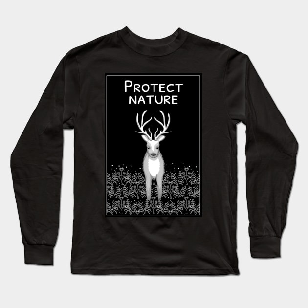 Protect nature Long Sleeve T-Shirt by Purrfect